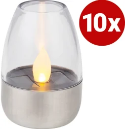 Ambia Garden Solarleuchten 10er-Set