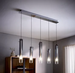Ambiente LED-Hängeleuchte GLASINI