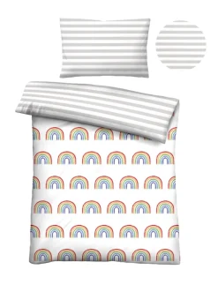 Biberna Baby Bettwäsche REGENBOGEN