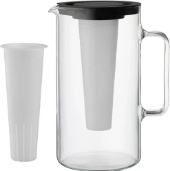 BOHEMIA Cristal Krug mit Eiseinsatz und Sieb