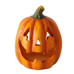 Boltze Teelichthalter Kürbis ZUCCA