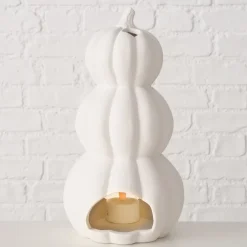 Boltze Teelichthalter Kürbis CURBANA 25cm