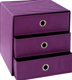 Carryhome Stoffbox mit Schubfächer CUBUS