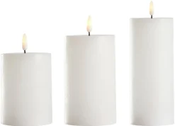 Day LED-Kerze 3er-Set