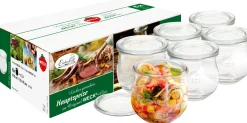 Einkochwelt Hauptspeisenglas 6er-Set WECK