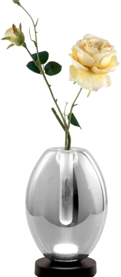 Fabas Luce LED-Glasvasenleuchte TULLY