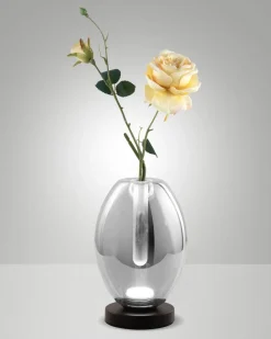 Fabas Luce LED-Glasvasenleuchte TULLY