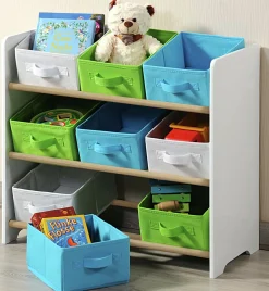Kesper Kinderregal mit Aufbewahrungskisten