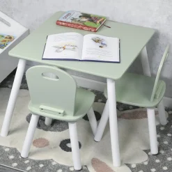 Kesper Kindertisch mit 2 Stühlen