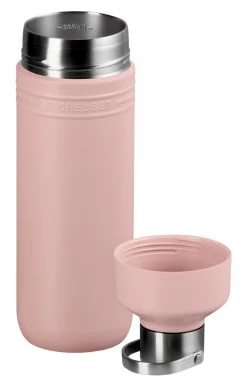 LE CREUSET Trinkflasche Shell Pink ON THE GO