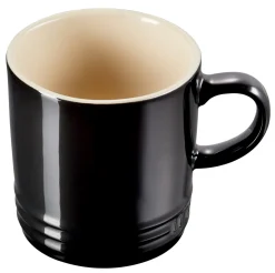 LE CREUSET Becher 0,35l Schwarz Glänzend