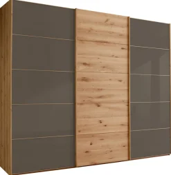 Linea Natura Schwebetürenschrank 3-türig CARDIFF