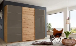 Linea Natura Schwebetürenschrank 3-türig CARDIFF