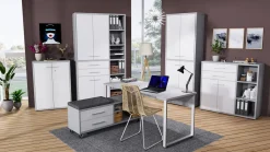 Manjana Home Office Kombination -Glas- TEXAS