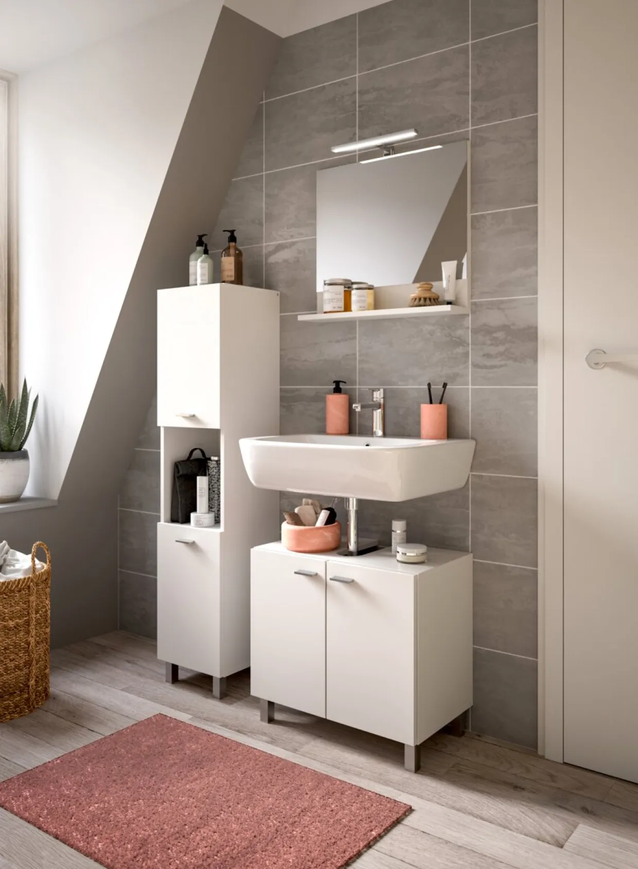 MID.YOU Badschrank BOSTON