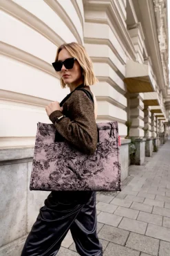 Reisenthel Daily Shopper Jacquard Rose